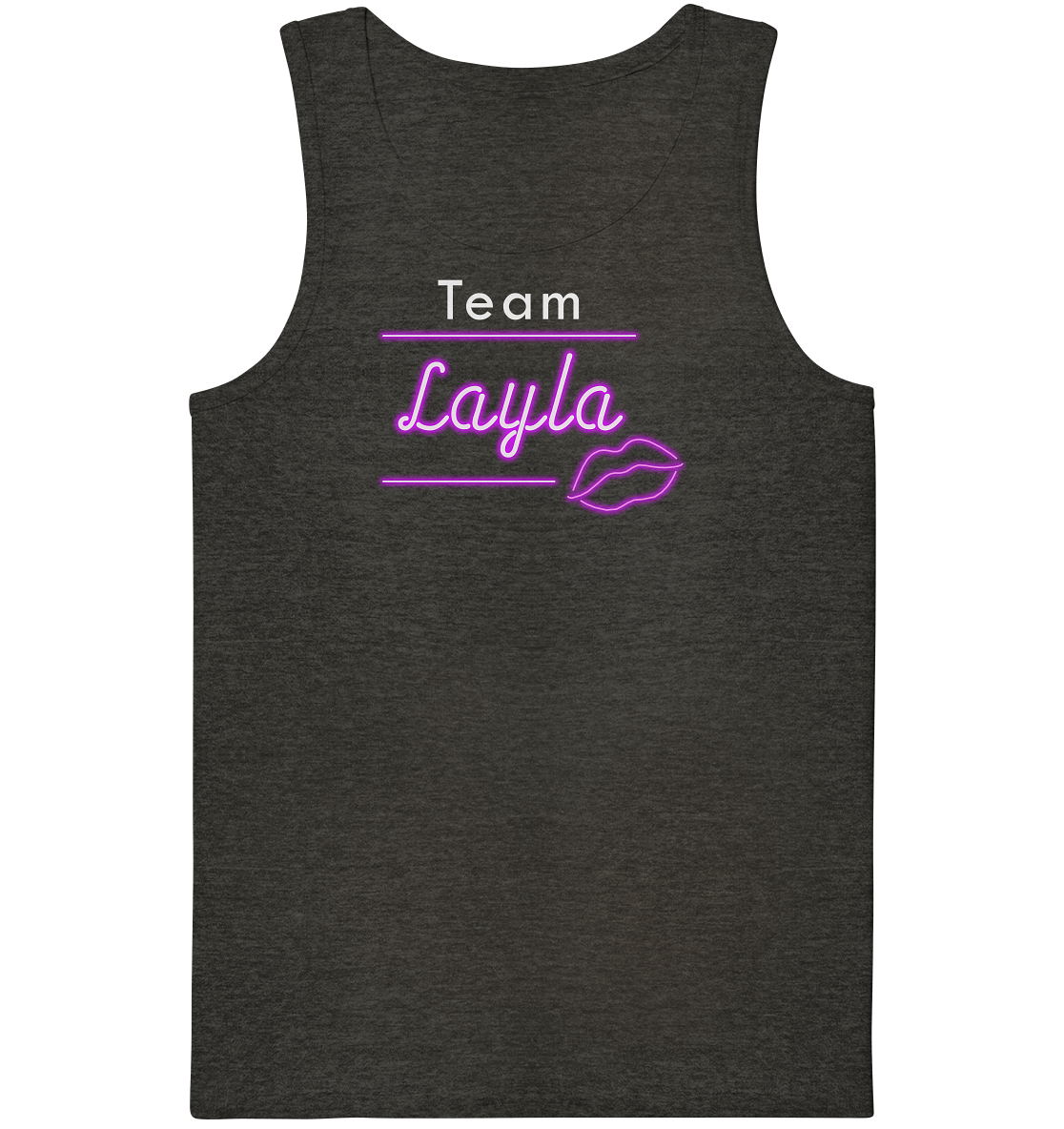 Willkommen im Team “Layla” das ultimative Partyshirt für Mallorca oder Volksfest – Organic Tank-Top