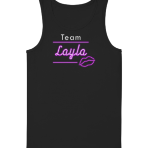 Willkommen im Team "Layla" das ultimative Partyshirt für Mallorca oder Volksfest - Organic Tank-Top