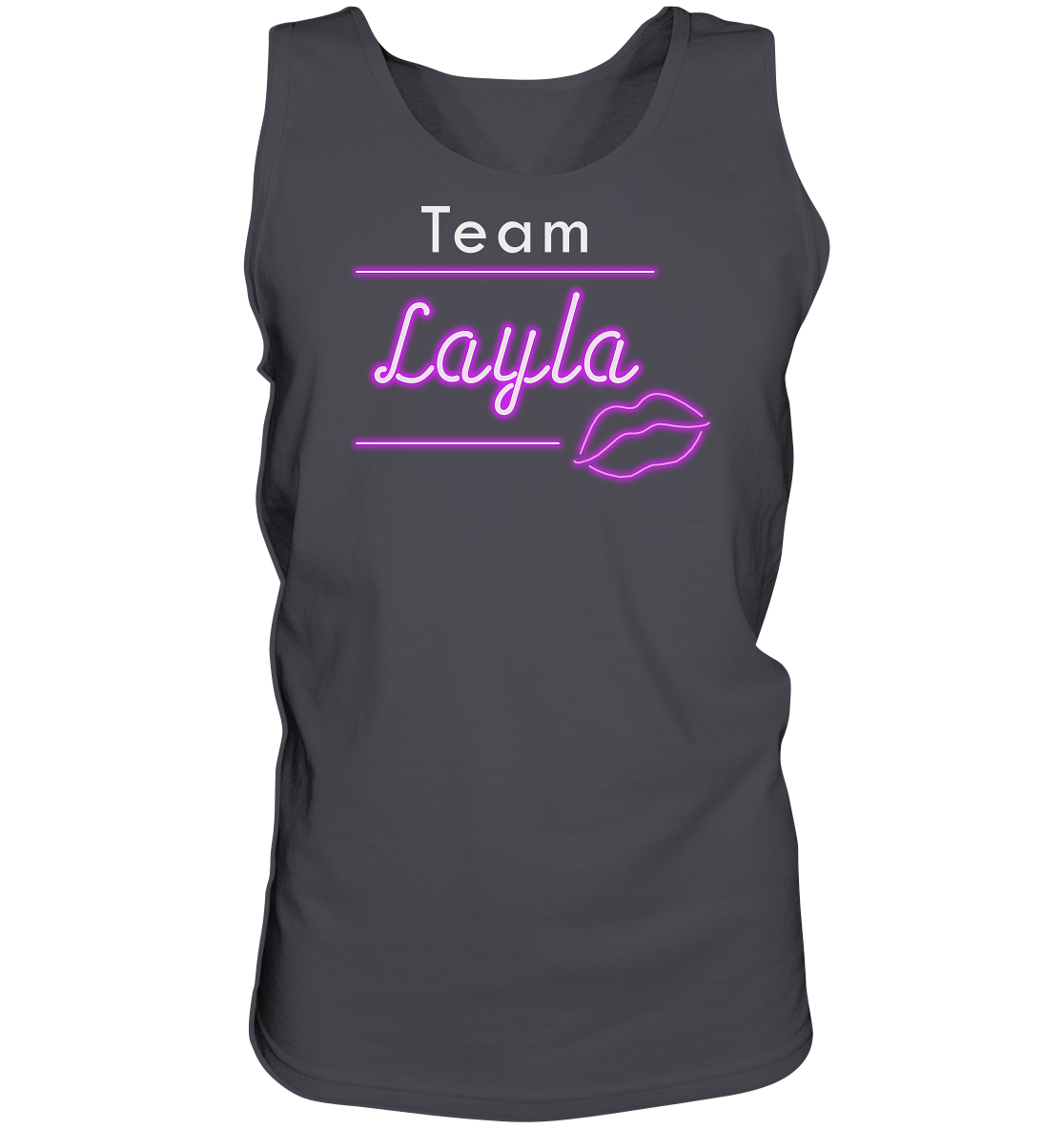 Willkommen im Team “Layla” das ultimative Partyshirt für Mallorca oder Volksfest – Tank-Top