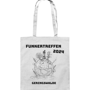 Funkertreffen Geringswalde 2024 - Baumwolltasche